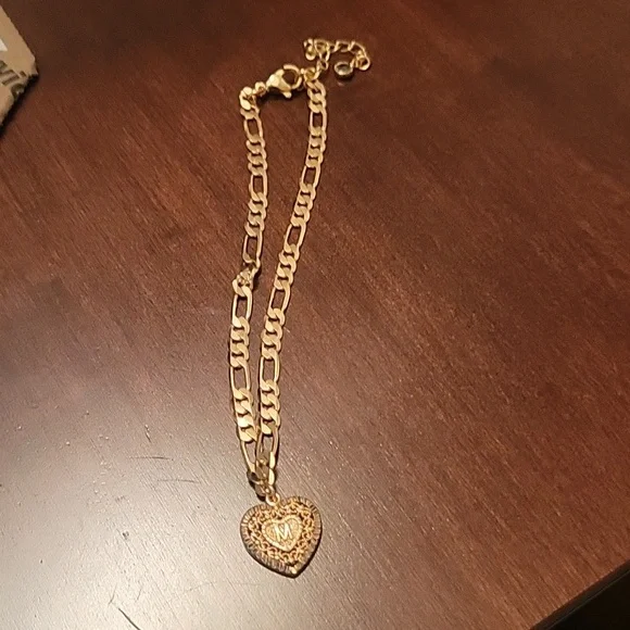 Bracelet letter heart M - Picture 1 of 3